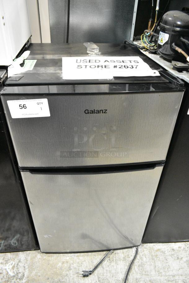 Galanz GL31S5E Metal Mini Cooler w/ Freezer. 115 Volts, 1 Phase. Tested and Working! - Image 1 of 7