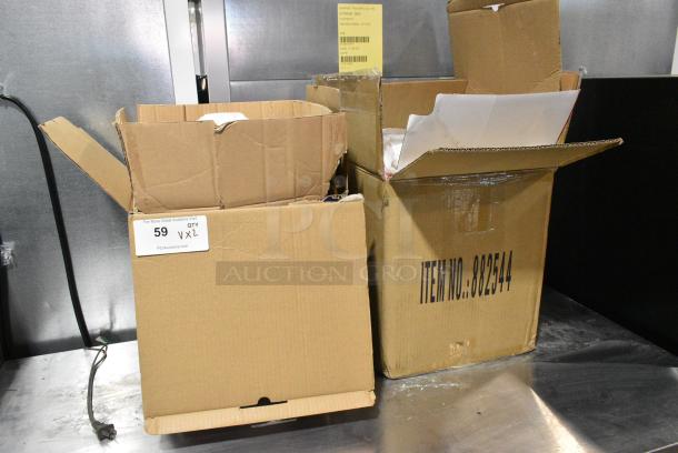 2 Boxes Including Inflatable Santa and Inflatable Rudolph. 2 Times Your Bid! - Image 1 of 6