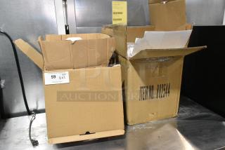 2 Boxes Including Inflatable Santa and Inflatable Rudolph. 2 Times Your Bid!