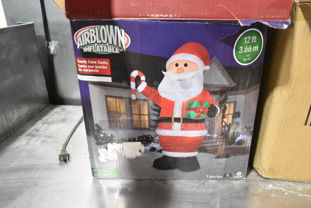 2 Boxes Including Inflatable Santa and Inflatable Rudolph. 2 Times Your Bid! - Image 2 of 6