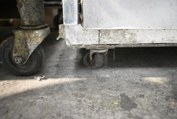 Leader ESLB60 S/C Stainless Steel Commercial 2 Door Undercounter Cooler on Commercial Casters. 115 Volts, 1 Phase. Tested and Powers On But Does Not Get Cold - Image 3 of 6