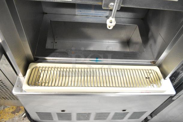 Taylor 342D-27 Stainless Steel Commercial Floor Style 2 Flavor Frozen Beverage Machine w/ Drink Mixer on Commercial Casters. 208-230 Volts, 1 Phase. - Image 3 of 8