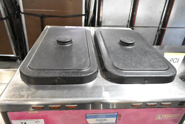 Taylor 342D-27 Stainless Steel Commercial Floor Style 2 Flavor Frozen Beverage Machine w/ Drink Mixer on Commercial Casters. 208-230 Volts, 1 Phase. - Image 6 of 8