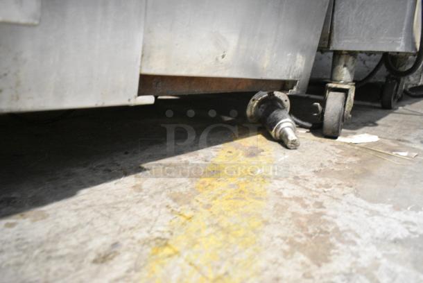 Stainless Steel Commercial Single Door Work Top Cooler. Tested and Powers On But Does Not Get Cold - Image 3 of 8