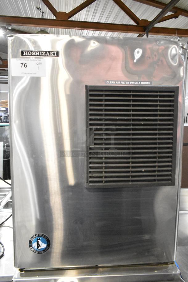 Hoshizaki KM-320MAH Stainless Steel Commercial Ice Head on Commercial Ice Bin. 115-120 Volts, 1 Phase. - Image 4 of 8