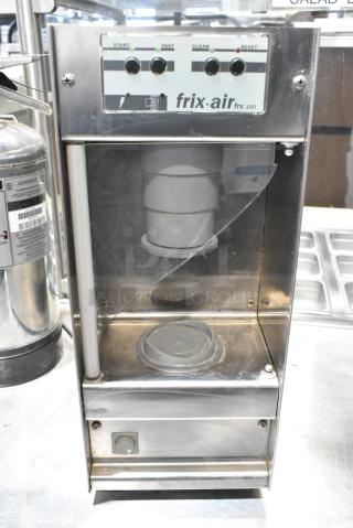 Frix-Air FRX180 Stainless Steel Commercial Countertop Mousse and Sorbet Maker. 120 Volts, 1 Phase. Tested and Working!