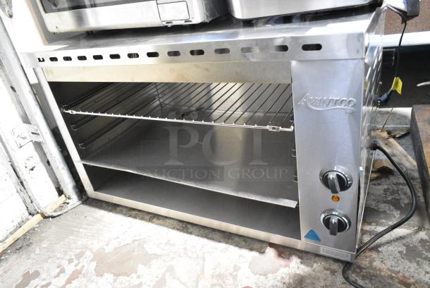 2023 Avantco 177CHSME32IM Stainless Steel Commercial Electric Powered Cheese Melter. 208/240 Volts, 1 Phase. - Image 1 of 6