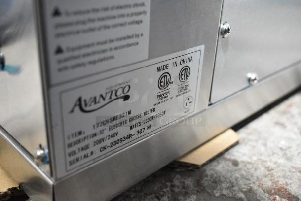 2023 Avantco 177CHSME32IM Stainless Steel Commercial Electric Powered Cheese Melter. 208/240 Volts, 1 Phase. - Image 5 of 6