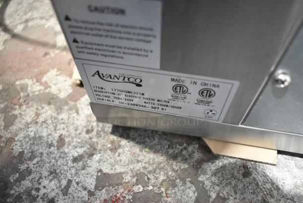 2023 Avantco 177CHSME32IM Stainless Steel Commercial Electric Powered Cheese Melter. 208/240 Volts, 1 Phase. - Image 6 of 6