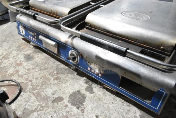 Globe GSGDUE14D Stainless Steel Commercial Countertop Double Panini Press. 208/240 Volts, 1 Phase. - Image 3 of 7