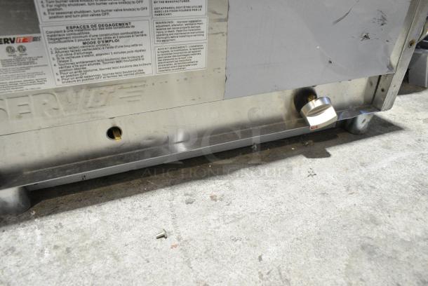 ServIt 423GST2WELP Stainless Steel Commercial Propane Gas Powered 2 Bay Steam Table. 7,000 BTU. - Image 2 of 7