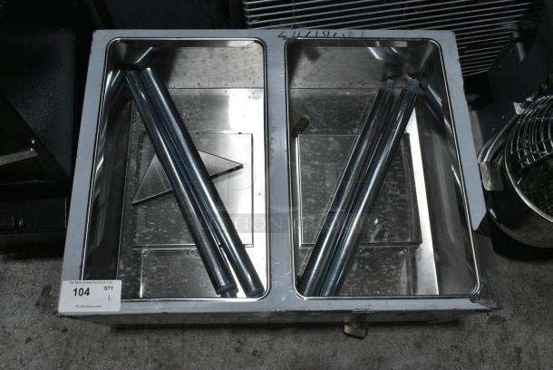 ServIt 423GST2WELP Stainless Steel Commercial Propane Gas Powered 2 Bay Steam Table. 7,000 BTU. - Image 3 of 7