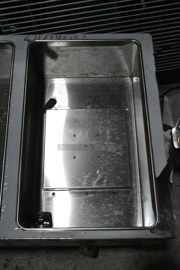 ServIt 423GST2WELP Stainless Steel Commercial Propane Gas Powered 2 Bay Steam Table. 7,000 BTU. - Image 5 of 7