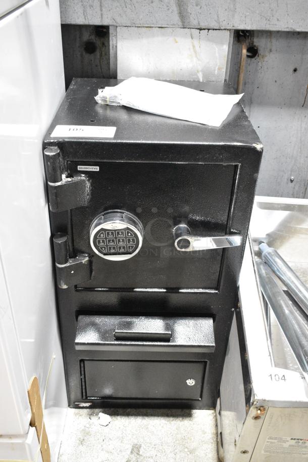 Metal Single Compartment Safe. Does Not Come w/ Combination. - Image 1 of 7