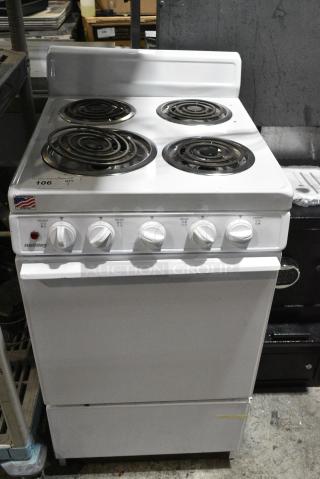 Holiday Metal 4 Burner Range w/ Oven.