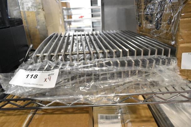 4 BRAND NEW SCRATCH AND DENT! Metal Grate for Floor Trough. 4 Times Your Bid! - Image 1 of 2