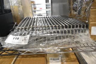 4 BRAND NEW SCRATCH AND DENT! Metal Grate for Floor Trough. 4 Times Your Bid!