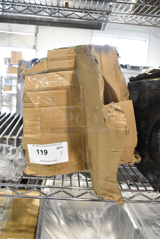 BRAND NEW SCRATCH AND DENT! ServIt 423HLR85CR Retractable Cord Ceiling Mount Heat Lamp with Modern Copper Finish Round Dome Shade. 120 Volts, 1 Phase. - Image 1 of 4