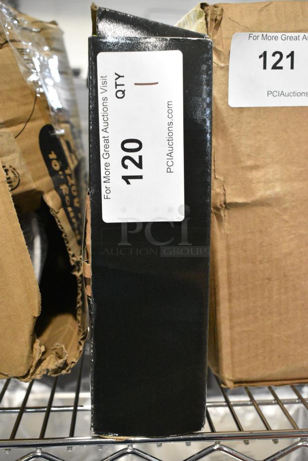 BRAND NEW SCRATCH AND DENT! Regency 600FW88G Wall Mount Faucet with 8" Centers and 8" Swivel Gooseneck Spout - Image 2 of 3
