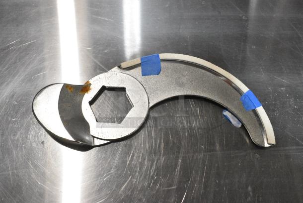 2 BRAND NEW SCRATCH AND DENT! Items Including Robot Coupe 118243S Replacement Fine Serrated Edge Blade and 92AUR23036 SharkBite Max™ UR23036 1/2" x 3/8" Brass Push-To-Connect Compression Angle Stop. 2 Times Your Bid! - Image 4 of 7