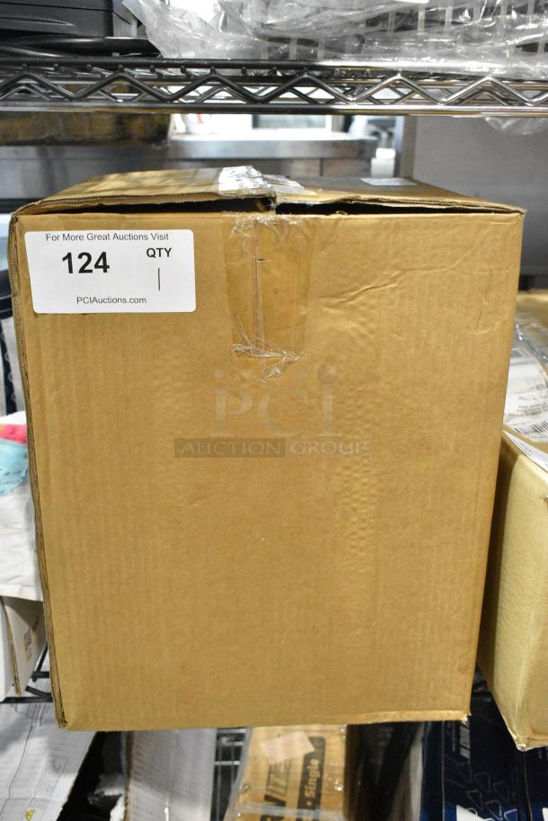 BRAND NEW SCRATCH AND DENT! 553040067 Acopa 2.4 Gallon Glass Beverage Dispenser - Image 2 of 5