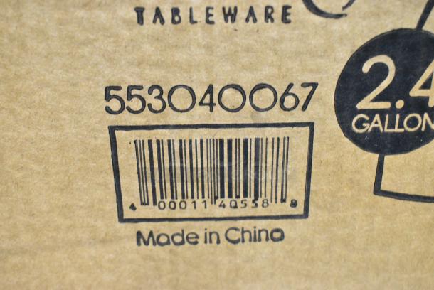 BRAND NEW SCRATCH AND DENT! 553040067 Acopa 2.4 Gallon Glass Beverage Dispenser - Image 5 of 5