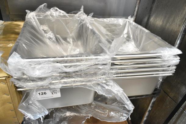 12 BRAND NEW SCRATCH AND DENT! 4070069 Choice Full Size 6" Deep Anti-Jam Stainless Steel Steam Table / Hotel Pan - 24 Gauge. 12 Times Your Bid! - Image 1 of 4