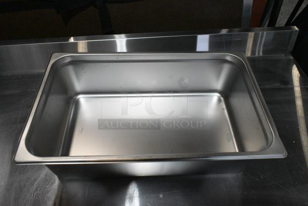 12 BRAND NEW SCRATCH AND DENT! 4070069 Choice Full Size 6" Deep Anti-Jam Stainless Steel Steam Table / Hotel Pan - 24 Gauge. 12 Times Your Bid! - Image 3 of 4