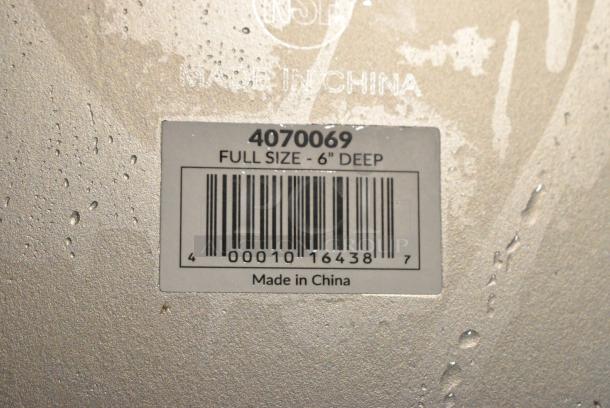 12 BRAND NEW SCRATCH AND DENT! 4070069 Choice Full Size 6" Deep Anti-Jam Stainless Steel Steam Table / Hotel Pan - 24 Gauge. 12 Times Your Bid! - Image 4 of 4