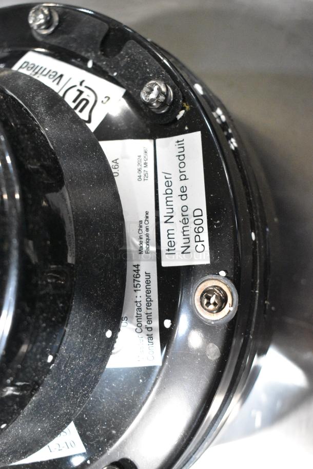 BRAND NEW SCRATCH AND DENT! Canarm 60" Black Industrial Indoor / Outdoor High Performance Ceiling Fan CP60DW10N - 8944 CFM, 120V, 1 Phase - Image 4 of 6