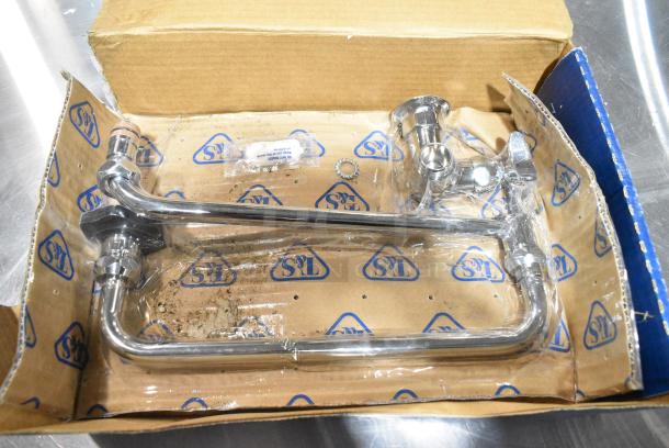 BRAND NEW SCRATCH AND DENT! 510B0594 T&S B-0594 24" Wall Mounted Pot Filler Faucet - Image 1 of 4