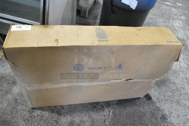 BRAND NEW SCRATCH AND DENT! Koala Kare KB111-SSWM Stainless Steel Diaper Changing Station - Image 2 of 3