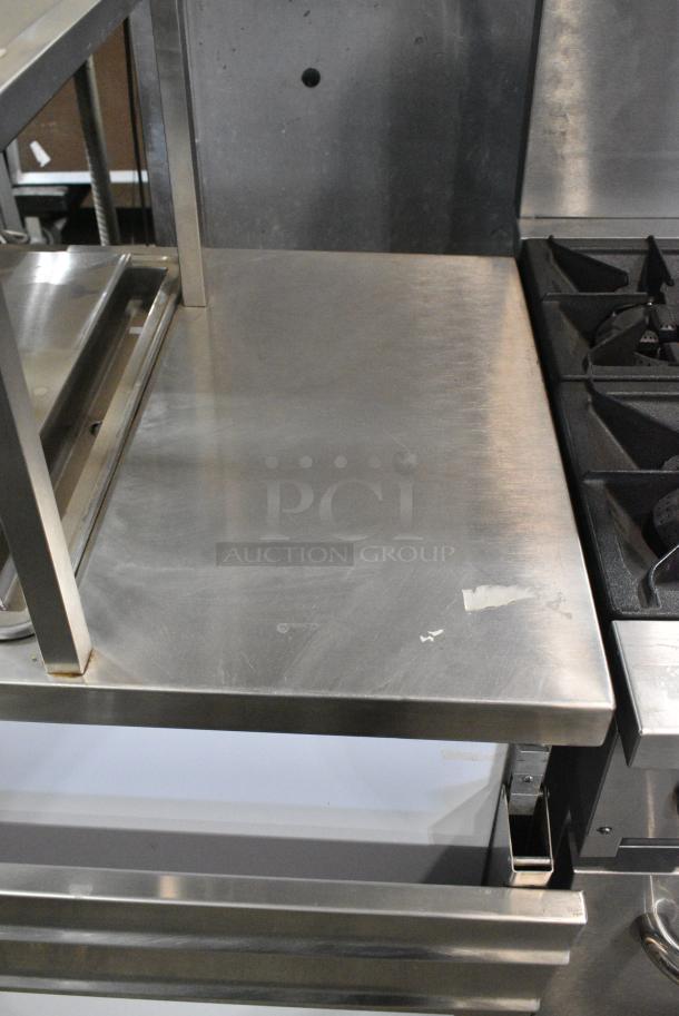 BRAND NEW SCRATCH AND DENT! Atlas DDC-4 Stainless Steel Commercial Buffet Station w/ Sneeze Guard. Tested and Working! - Image 2 of 5