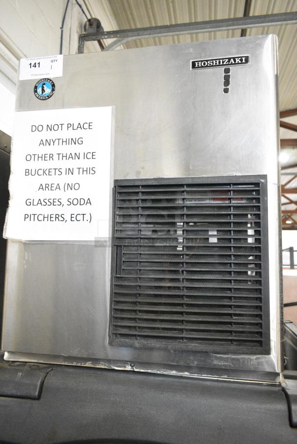 Hoshizaki F-1001MWH Stainless Steel Commercial Ice Head on Commercial Ice Bin. 208-230 Volts, 1 Phase. - Image 3 of 7