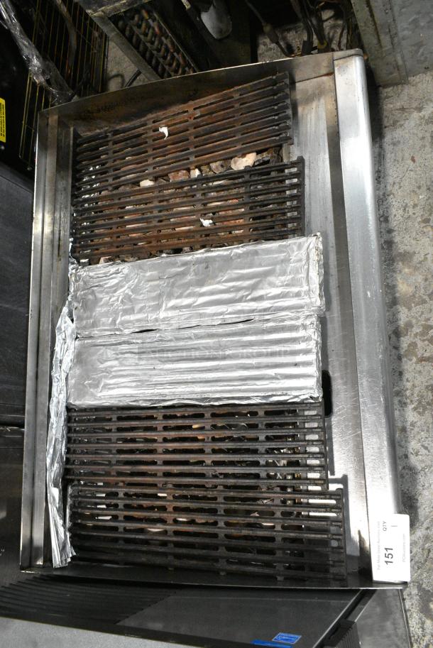 Star Max Stainless Steel Commercial Countertop Natural Gas Powered Charbroiler Grill. - Image 4 of 8