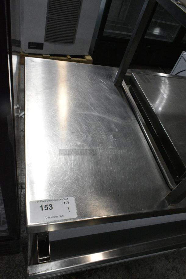 BRAND NEW SCRATCH AND DENT! Atlas DDC-4 Stainless Steel Commercial Buffet Station w/ Sneeze Guard and Tray Slide. Tested and Working! - Image 3 of 5