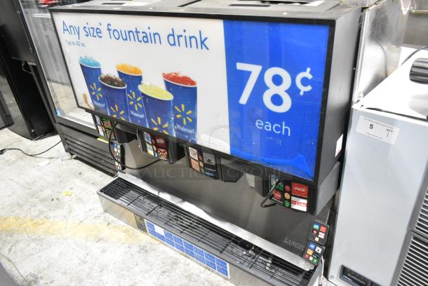 Two 2019 Scotsman C0522MA-1E Stainless Steel Commercial Ice Machine Head on Lancer Carbonated Beverage Machine w/ McCann's Econo Booster and 2 McCann's Motors. 115 Volts, 1 Phase. - Image 5 of 14