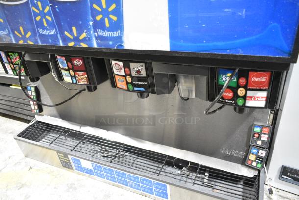 Two 2019 Scotsman C0522MA-1E Stainless Steel Commercial Ice Machine Head on Lancer Carbonated Beverage Machine w/ McCann's Econo Booster and 2 McCann's Motors. 115 Volts, 1 Phase. - Image 6 of 14