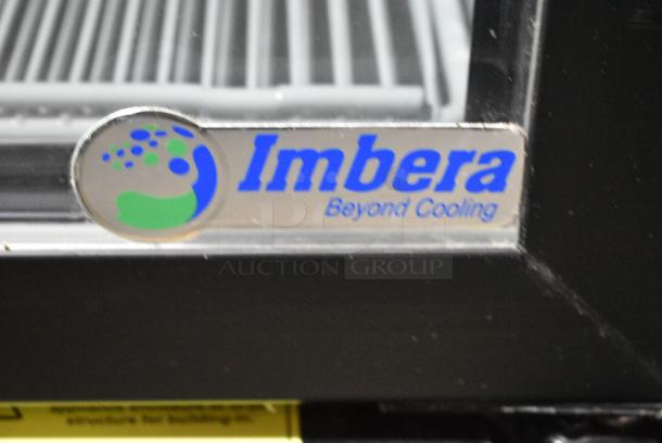 Imbera VR10 Metal Commercial Single Door Reach In Cooler Merchandiser w/ Poly Coated Racks. 115 Volts, 1 Phase. Tested and Working! - Image 2 of 4