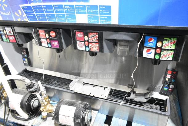 2023 Scotsman MC0522MA-1A Stainless Steel Commercial Ice Machine Head on Lancer Carbonated Beverage Machine w/ 2 McCann's Motors. 115 Volts, 1 Phase. - Image 7 of 10