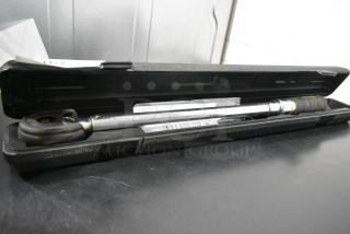 Steelman 1/2" Drive Micro Adjustable Torque Wrench in Hard Case.