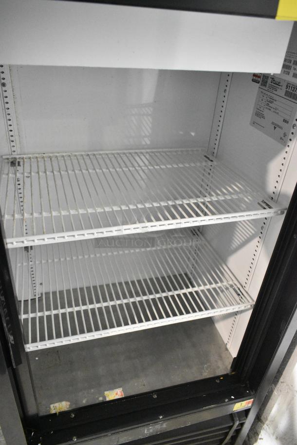 2017 True GDM-41SL-48-HC-LD Metal Commercial 2 Door Reach In Cooler Merchandiser w/ Poly Coated Racks. 115 Volts, 1 Phase. Tested and Working! - Image 4 of 5