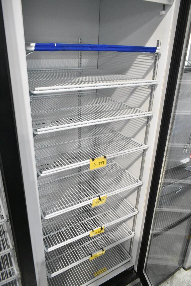2019 Habco SE18 Metal Commercial Single Door Reach In Cooler Merchandiser w/ Poly Coated Racks. 115 Volts, 1 Phase. Tested and Working! - Image 3 of 4