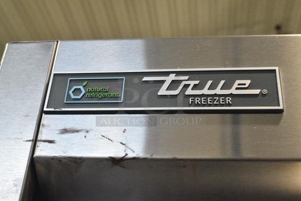 2018 True T-19F-HC Stainless Steel Commercial Single Door Reach In Freezer w/ Poly Coated Racks. 115 Volts, 1 Phase. Tested and Working! - Image 2 of 5
