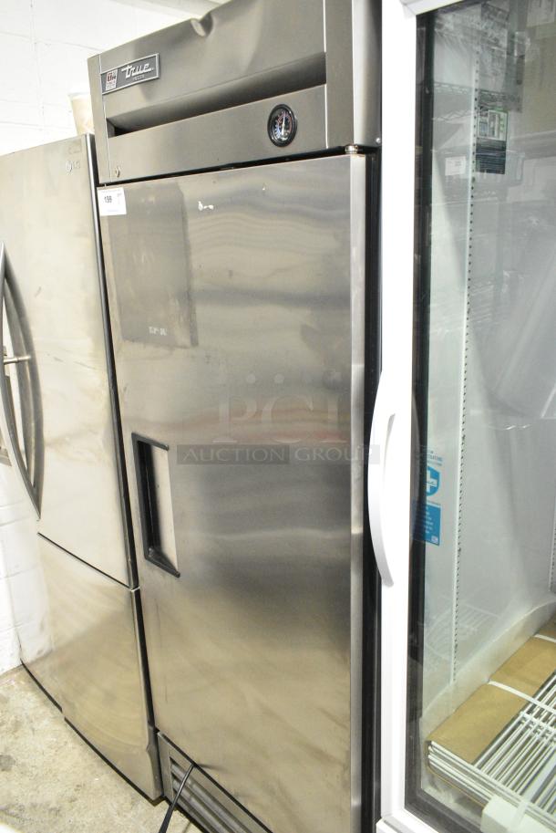 2017 True T-19F Stainless Steel Commercial Single Door Reach In Freezer w/ Poly Coated Racks. 115 Volts, 1 Phase. Tested and Working! - Image 1 of 4