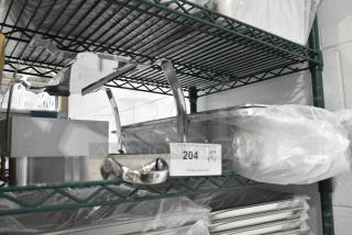 BRAND NEW SCRATCH AND DENT! Stainless Steel Chafer w/ 2 Drop In Bins and Sterno