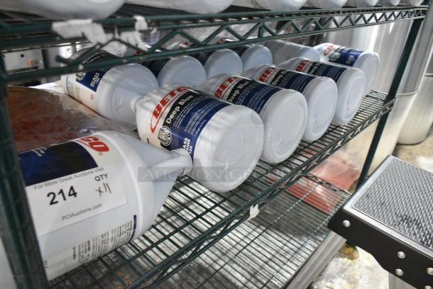 11 BRAND NEW SCRATCH AND DENT! Betco Deep Blue Glass and Surface Cleaner Jugs. 11 Times Your Bid! - Image 2 of 3