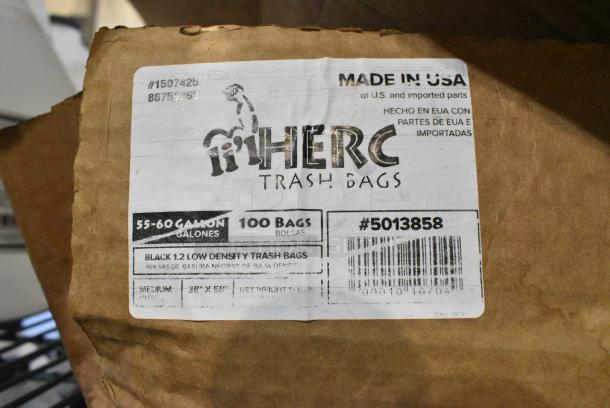 2 BRAND NEW SCRATCH AND DENT! Items Including 10317334 Souffle Cups and lil Herc Black Trash Bags. 2 Times Your Bid! - Image 5 of 5