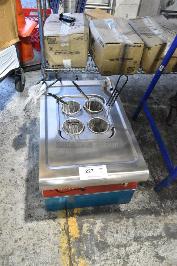 BRAND NEW SCRATCH AND DENT! Avantco 177PC201 Stainless Steel Commercial Countertop Electric Powered Pasta Cooker. 208-240 Volts, 1 Phase. - Image 6 of 8