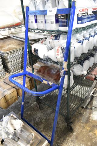 BRAND NEW SCRATCH AND DENT! Blue Metal Furniture Dolly Piece